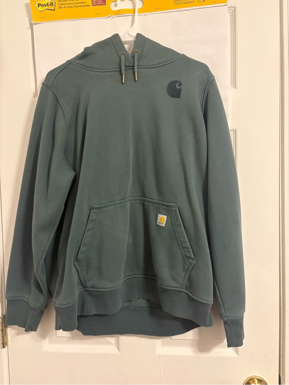 Carhartt Men’s Zip-Up Sweater Hoodie in Teal